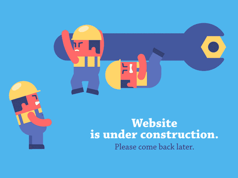 under construction